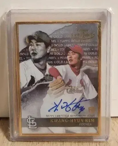 Topps 김광현 루키 친필 야구 싸인카드